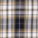 White Khaki Blue Plaid